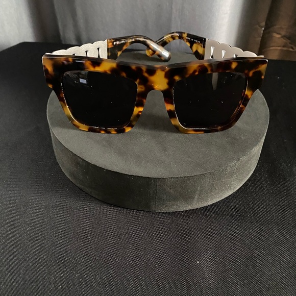 Stella McCartney Accessories - Stella McCartney Tortoise-shell sunglasses. Chic w/silver hardware on the sides.